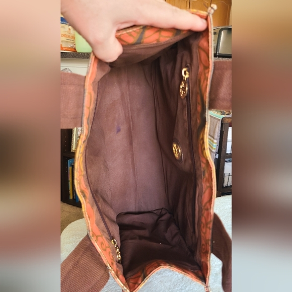 Tory Burch Floral Tote Bag - Picture 7 of 12